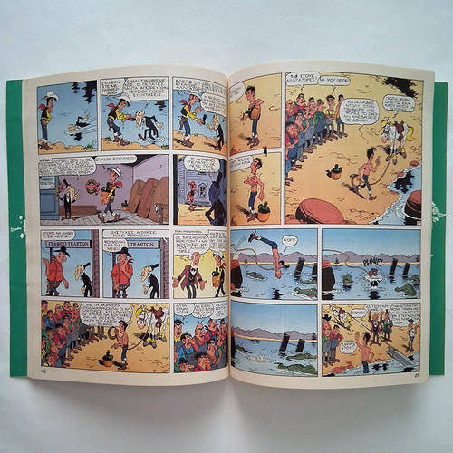 Lucky Luke No 63 The Mississippi Bridge comic used