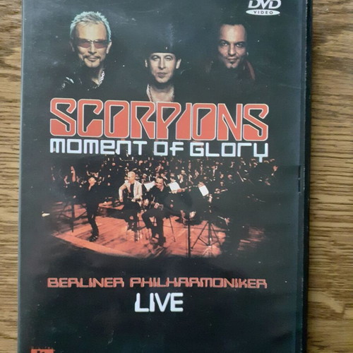 Scorpions Moment Of Glory Berliner Philharmoniker Live DVD like new