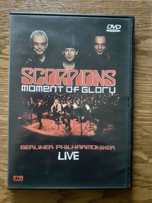 Scorpions Moment Of Glory Berliner Philharmoniker Live DVD like new