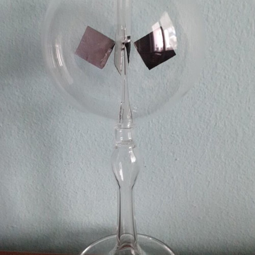 Crookes Robetoy Radiometer decorative glass object new