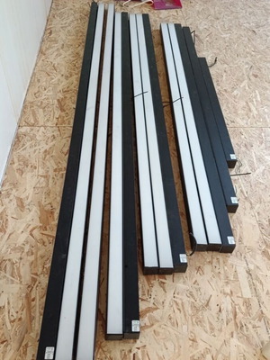 LED γραμμικά φωτιστικά KALFEX FOS I μεταχειρισμένα, πακέτο 13, 32,3μ συνολικά