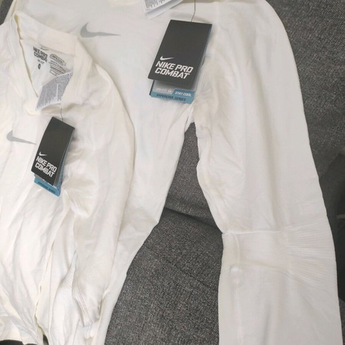 Nike Pro Combat Dri-fit new, sizes XL and S, white