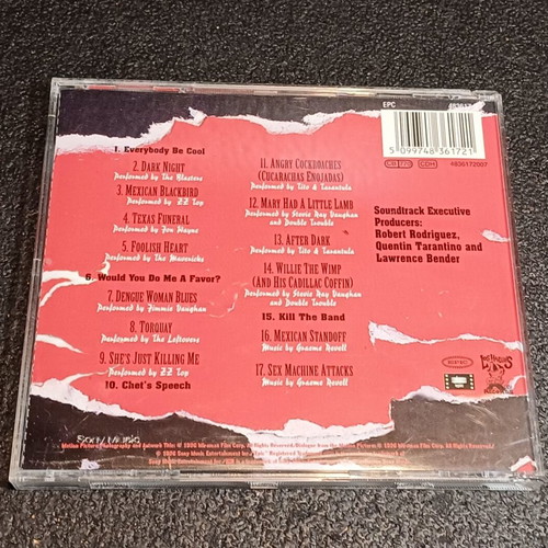 From Dusk Till Dawn CD used, soundtrack 1996