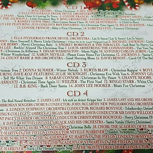 Merry Christmas 4 CD used, Greece 2011