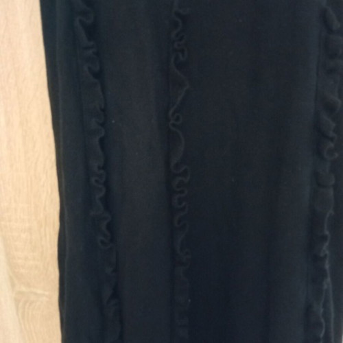 Φόρεμα Sonia Rykiel for H&M μαύρο βαμβακερό πλεκτό μέγεθος XL σαν καινούργιο