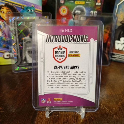 2025 Absolute Introductions Cleveland Rocks RC Browns mint