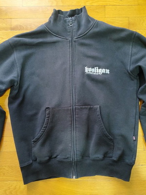 Hooligan Streetwear jacket used, size S, black