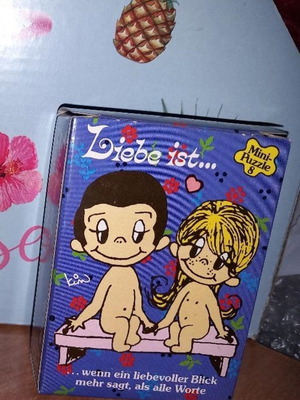 Love Is... puzzle rare collectible mini used