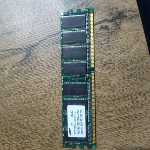 Samsung DDR 256 MB used