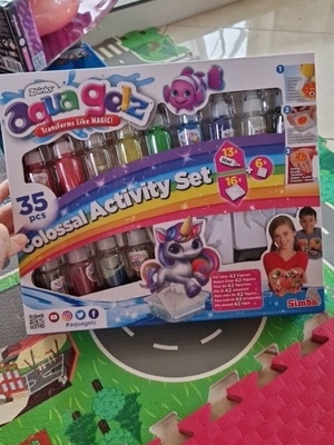Activity set 35 psc aqua gelz καινούριο