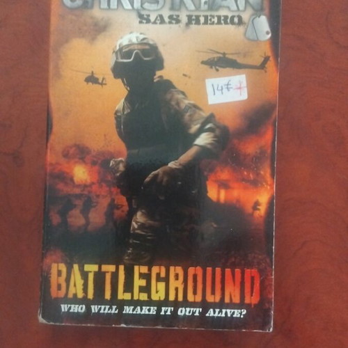 Chris Ryan Battleground book used, English