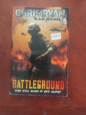 Chris Ryan Battleground book used, English