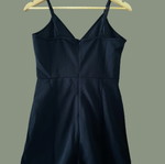 Shein black one-piece shorts romper size S like new