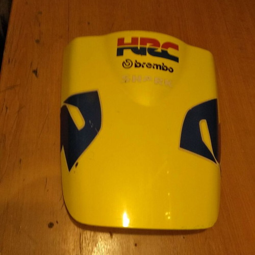 Honda CBR 600RR genuine solo seat cover like new, gold-yellow pearl