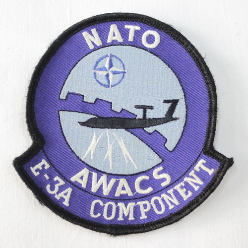 NATO AWACS E-3A patch used