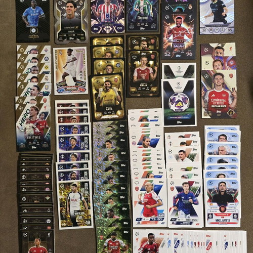 Match Attax EXTRA 2025-26 pack with cards and The X Tin new