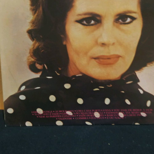 Amalia Rodrigues vinyl record 33 rpm like new, classical
