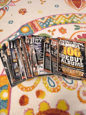 Metal Hammer 20 issues 301-320 like new pack