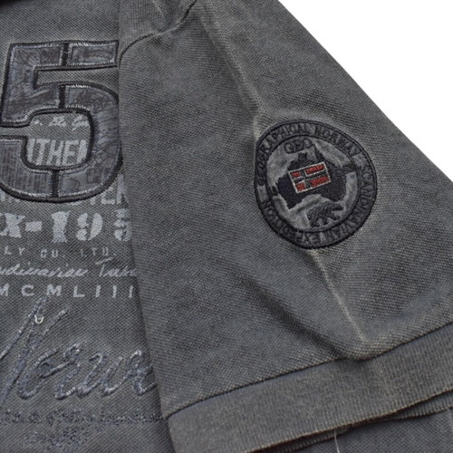 Geographical Norway Grey Polo used, size XXL