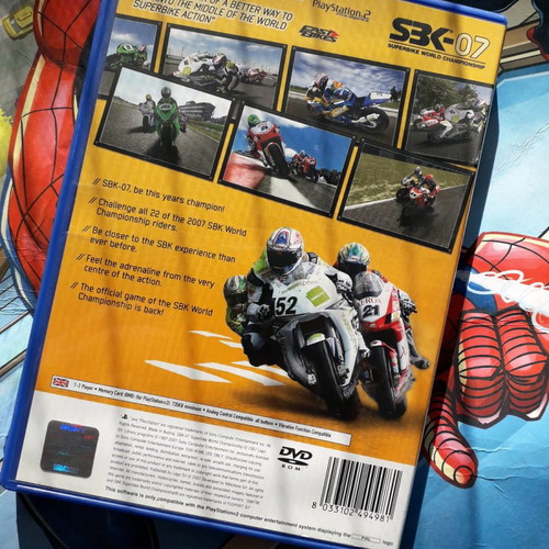 PS2 SBK 07 μεταχειρισμένο παιχνίδι αγώνων