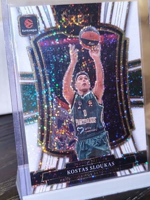 Panini Select Kostas Sloukas White Sparkle SSP κάρτα σαν καινούργιο