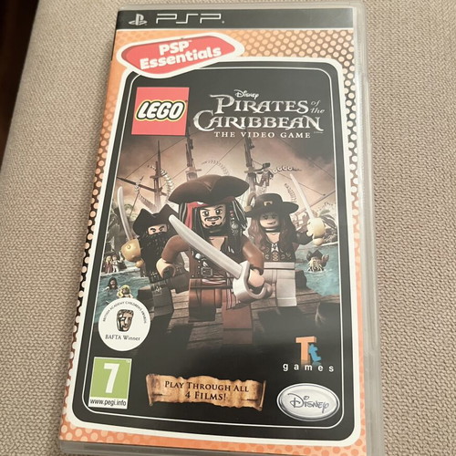 Pirates of the Caribbean Lego PSP video game like new