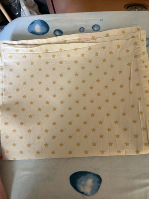 Nef nef cradle sheet like new, cotton