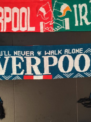 Συλλογή κασκόλ Liverpool 90s, 2 τεμάχια