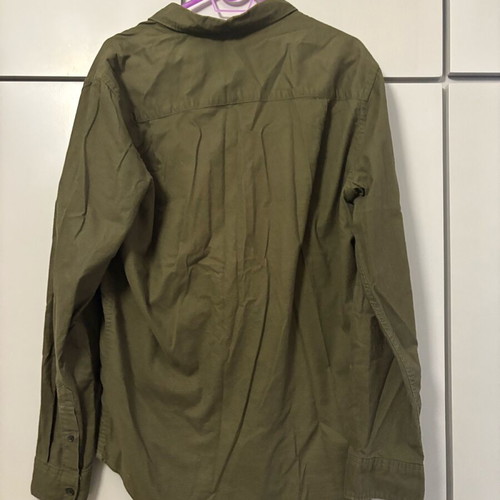 Bershka khaki shirt Large like new