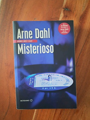 Misterioso του Arne Dahl μεταχειρισμένο αστυνομικό μυθιστόρημα