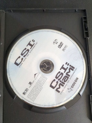 CSI DVD used