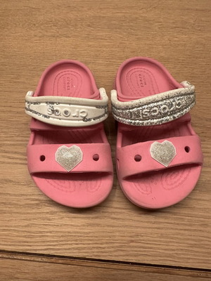 Crocs C6 σανδάλια μεταχειρισμένα, ροζ