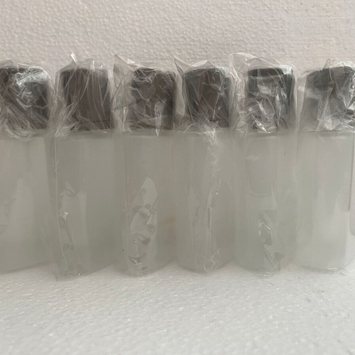 Refillable perfume glass spray bottles 25 ml new, set of 6