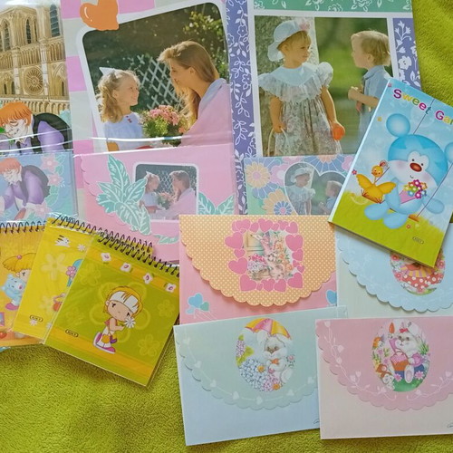 Mega Pack Vintage Stationery & Correspondence Set 90s KIKY