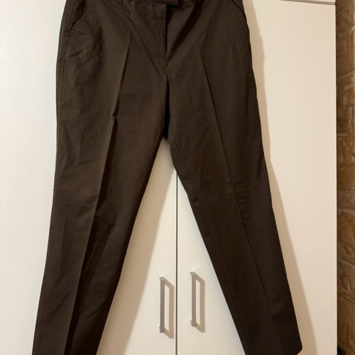 Pants straight fit like new, brown, size XL