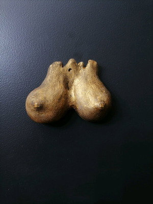 Handmade magnets new, made of plaster and acrylics