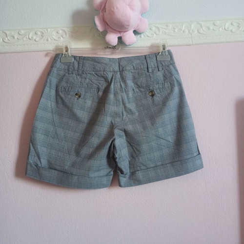 Benetton women's shorts medium like new, black and gray