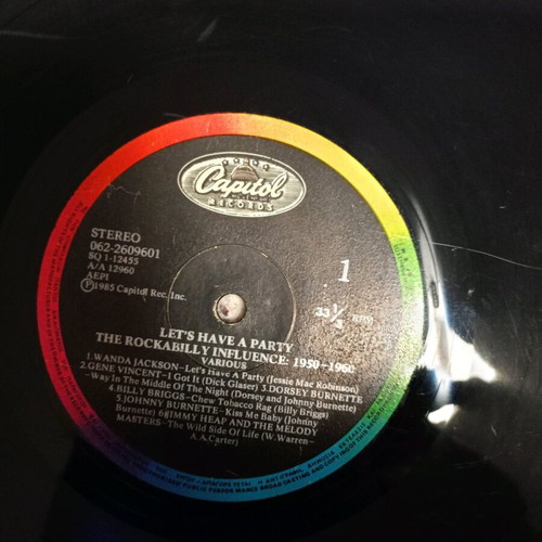 Large vintage records used