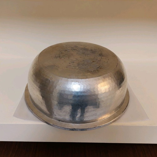 Copper pot used, collectible with engraved year 1956