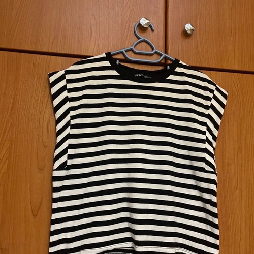 Zara Sleeveless Striped Top Like New, Size S