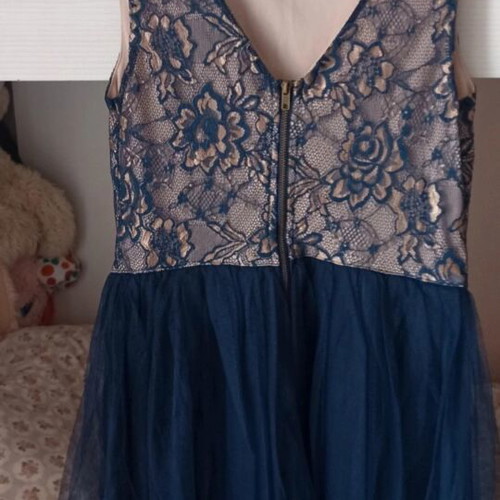 Forever 21 cocktail dress like new, navy blue, size S