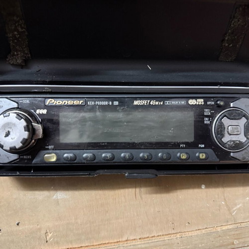 Pioneer KEH-P6900R-B car cassette radio used, vintage