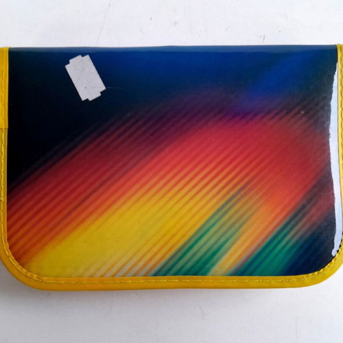 School pencil case from the 80s-90s new with vintage school supplies