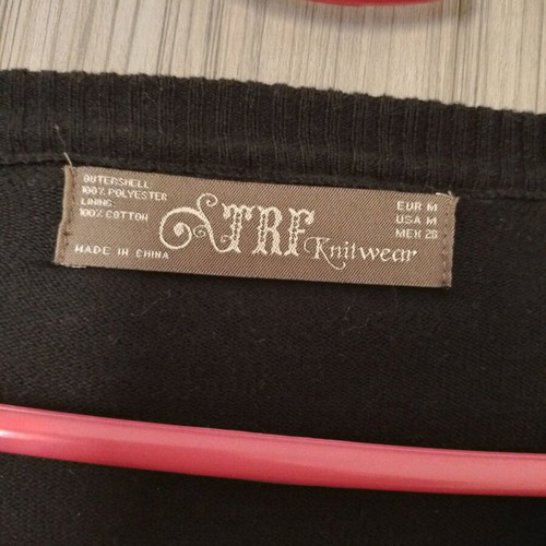 Zara cardigan with sequins like new, black, size M