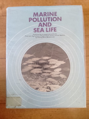 Βιβλίο Marine Pollution and Sea Life μεταχειρισμένο, vintage φύση