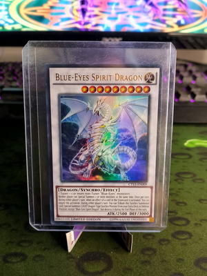 Blue Eyes Spirit Dragon Yu-Gi-Oh! card new