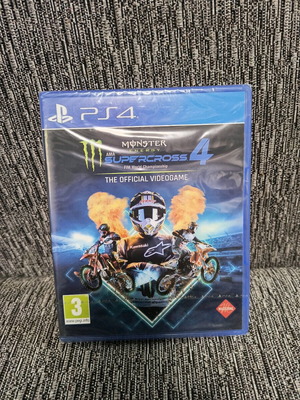 Monster Energy Supercross 4 PS4 new, factory sealed