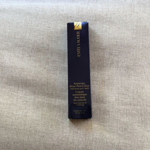 Estée Lauder Automatic Brow Pencil Duo new, shade ABD 03 Soft Black