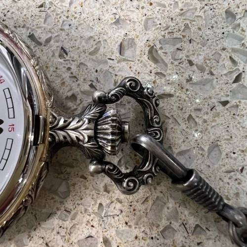 Anker Pocket Watch new, silver
