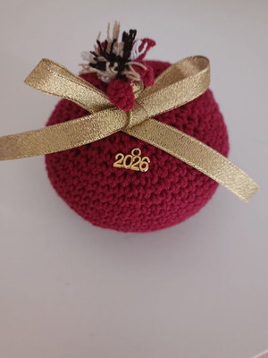 Knitted handmade pomegranate charm 2026 new